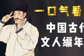 一口气看完中国古代文人编年史，从先秦到清朝，史上最全视频封面