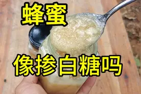 结晶蜂蜜，是白糖吗？视频封面