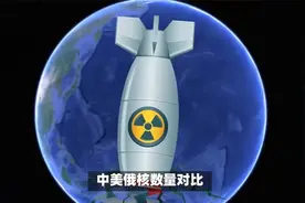中美俄核数量对比：俄5580枚，美国5044枚，中国核弹有多少？视频封面