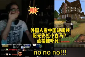 外国人看中国短视频，阳光彩虹小白马？直接被吓死！视频封面