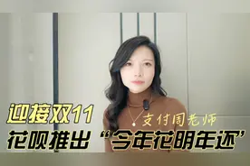 迎接双十一，花呗推出“今年花明年还活动”