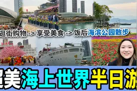 香港人第一次到深圳海上世界，感叹：太美了！视频封面