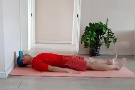 肚子大内脏脂肪多，每天这样躺着瘦肚子，再也不用出去跑步了