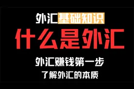 什么是外汇？外汇交易的是什么？|外汇赚钱第一步|外汇基础知识|视频封面