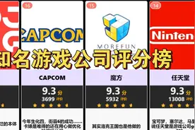 【虎扑】知名游戏公司评分榜(含工作室)