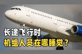 客机长途飞行时，机组人员都是怎样睡觉的？揭秘飞机上隐秘的角落视频封面