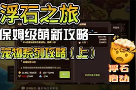 从零开始教你玩【浮石之旅】——宠物篇（上）视频封面