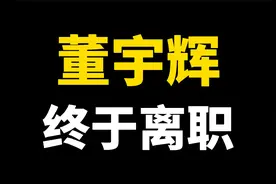董宇辉离职，谈谈我的几点看法视频封面