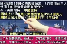 蔡正元：谈中国连续三个月抛售美债3500亿，方向是对的！视频封面