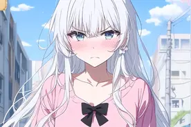 家养的白猫变成呆萌美少女，不仅要抱抱举高高晚上还要给我暖被窝