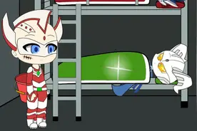 泰罗老师检查小奥特曼的宿舍