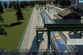 都市天际线2的交通太少？那就把火车当地铁用吧，很合理视频封面