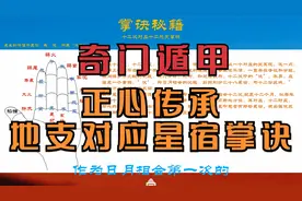 一次性搞懂：二十八星宿对应十二地支掌诀