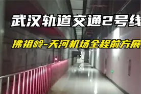 链接光谷和机场の小粉车-武汉轨道交通2号线佛祖岭-天河机场pov