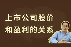上市公司股价和盈利的关系视频封面