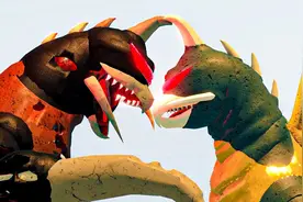 僵尸盖刚VS盖刚，怪兽格斗，Roblox怪兽宇宙。