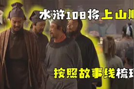 水浒108将上山顺序梳理，看完就能大概明白水浒前70回讲的内容视频封面