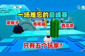蛋仔派对：这是一场只有五个蛋的巅峰赛，个个都像开了外挂一样！视频封面