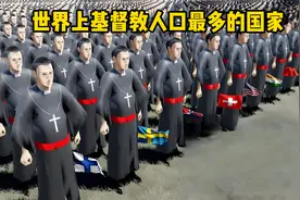 世界上基督教人口最多的国家/地区，各国基督徒人数排名