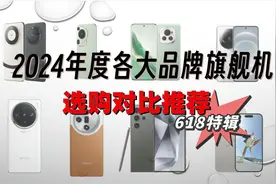 【618特辑】2024年度各大品牌旗舰机选购对比推荐视频封面