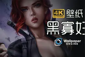 【4K壁纸分享·黑寡妇】适用于 电脑/平板/手机视频封面