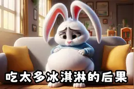 儿童故事：《吃太多冰淇淋的后果》，3-6岁儿童睡前小故事，绘本视频封面