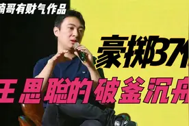 豪掷37亿投资泰安文旅的王思聪，真的要面临破釜沉舟了吗 ？视频封面