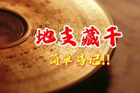 零基础学习命理八字第六期：地支藏干，速记入门！！视频封面