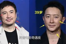 电影奇遇夜男星怼脸生图，谢霆锋差强人意，王一博帅出天际