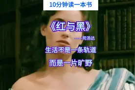 10分钟读完《红与黑》，生活不是一条轨道，而是一片旷野视频封面