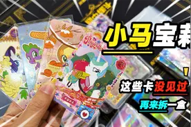 老板珍藏的好多小马宝莉卡片我都没见过，不行，我也想再来一盒视频封面