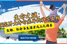 为什么男人比女人更容易早逝？探究男女寿命差异的科学真相视频封面