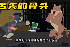 搞笑配音：猫鼠侦探合力寻找丢失的骨头 展示完美破案的能力！视频封面
