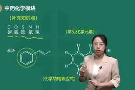 2024执业中药师-中药学专业知识一-中药化学 中药化学成分(一)视频封面