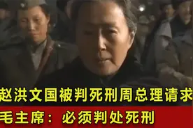 赵洪文国被判死刑，周总理请求轻判，毛主席：必须判处死刑视频封面