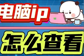 怎么查看电脑ip？两种方法教会你！视频封面