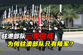 都是特别行政区，驻港部队三军合成，为什么驻澳部队只有陆军？