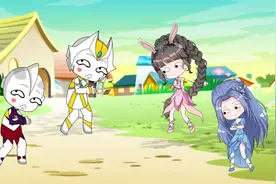 迪迦跺脚生闷气