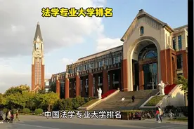 法学专业大学排名视频封面