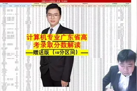 计算机专业近几年在广东省高考录取数据分析视频封面