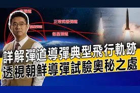 詳解彈道導彈典型飛行軌跡，透視朝鮮導彈試驗奧秘之處视频封面