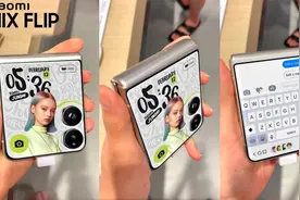 小米Mix Flip震撼登场：4英寸外屏+双摄，三星真的没机会了吗？视频封面