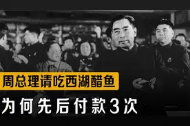 周总理请客吃西湖醋鱼，付款两次后发现猫腻，随后举动太感人视频封面