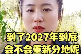 到了2027年到底会不会重新分地呢视频封面