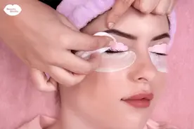 清理脏脏的睫毛