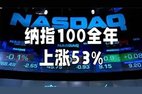 纳指100全年上涨53%视频封面