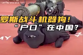 “穿风衣扛大炮”！俄罗斯战斗机器狗，居然是Made in China？视频封面