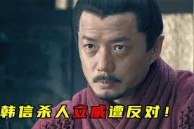 韩信杀人立威遭到众将集体反对，险些酿成巨变，萧何力挽狂澜！视频封面