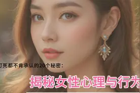 女人打死都不肯承认的20个秘密：揭秘女性心理与行为视频封面
