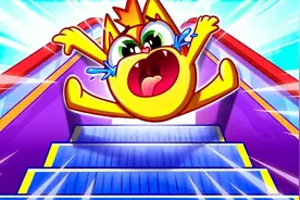 乘坐自动扶梯时，有哪些注意事项？小宝贝们快来一起学习吧！视频封面